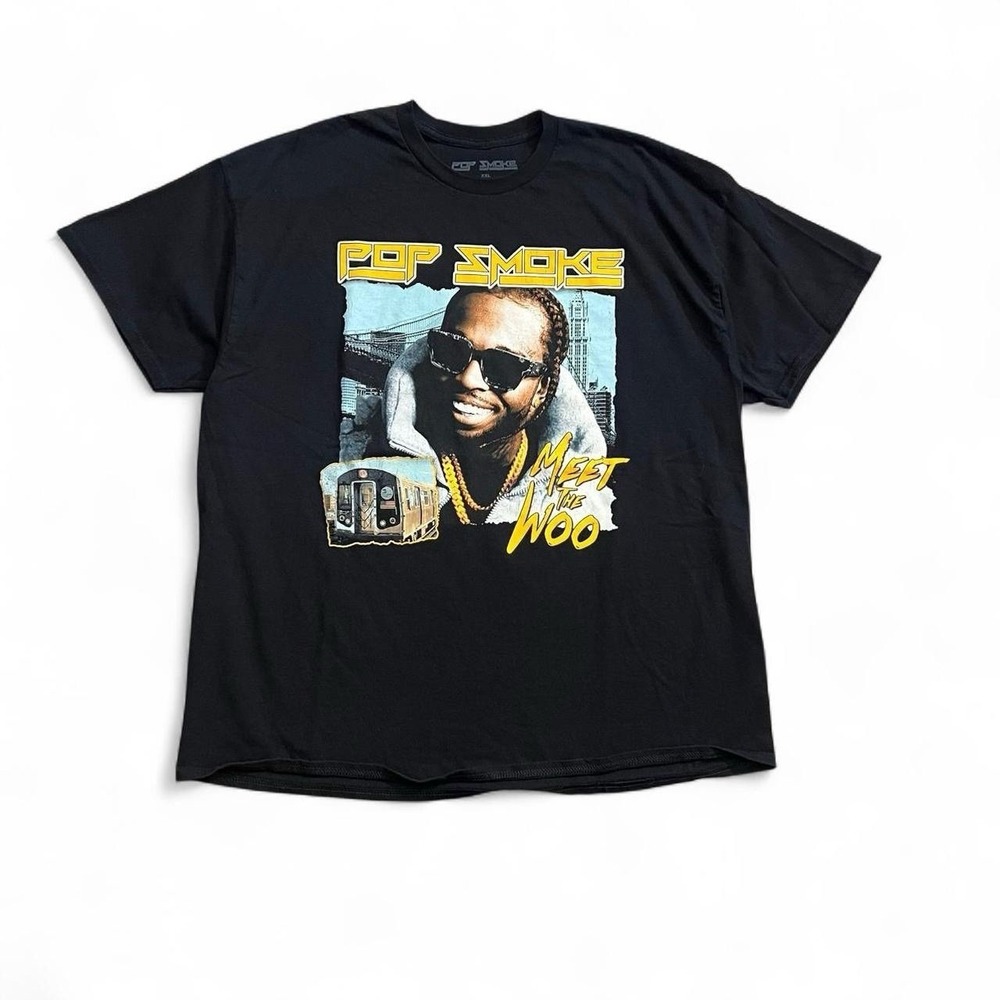 Pop Smoke Rap T-Shirt Size 2XL Hip Hop Skate NYC Skate